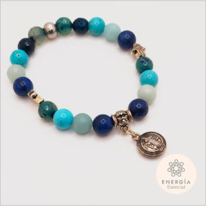 Pulsera Energética Oceano y Fluidez